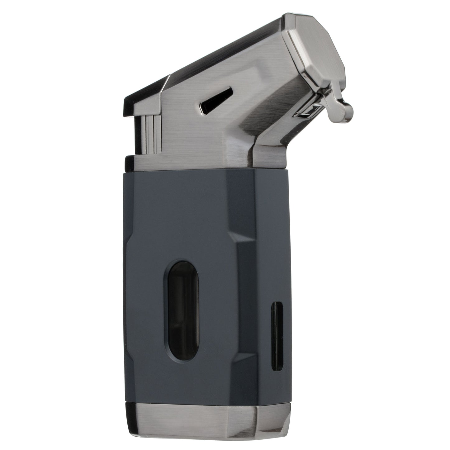 Multifunctional 2 in 1 Lighter Windproof Jet Flame Butane Refillable Torch Lighter with V Cutter