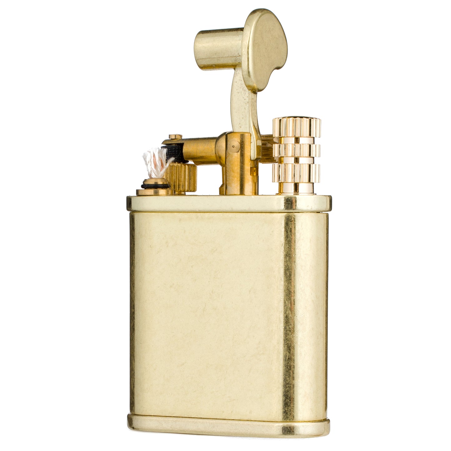 2 in 1 Lighetr Permanent Match Antique Style Lift Arm Kerosene Lighter with Permanent Match