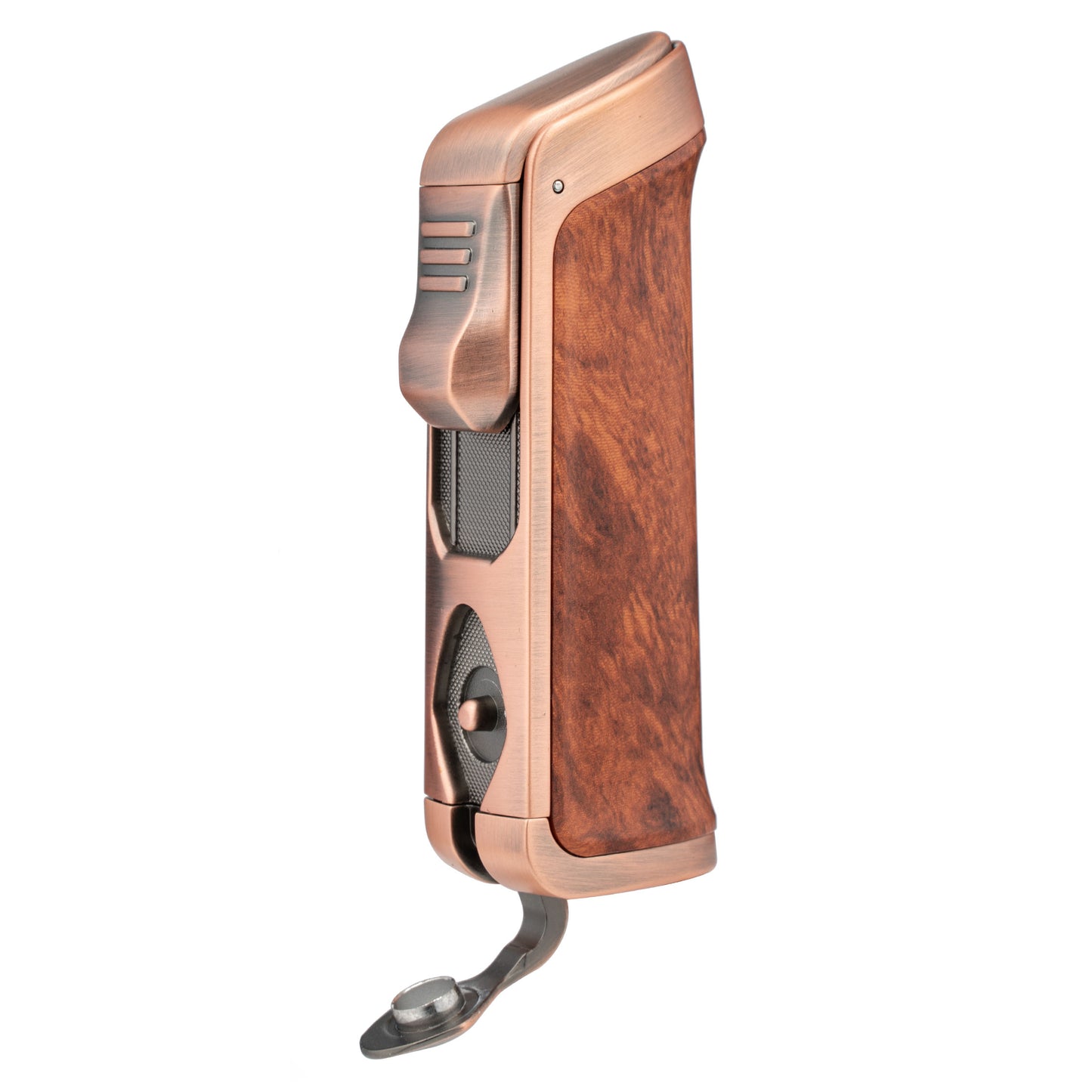 Cigar Lighter Windproof Triple Jet Flame Lighter Butane Refillable Torch Lighter with Cigar Punch