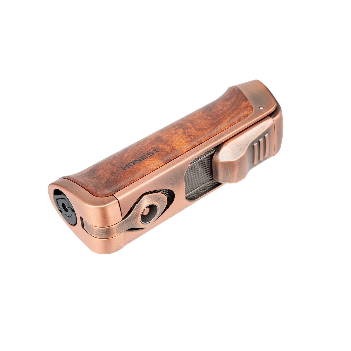 Cigar Lighter Windproof Triple Jet Flame Lighter Butane Refillable Torch Lighter with Cigar Punch