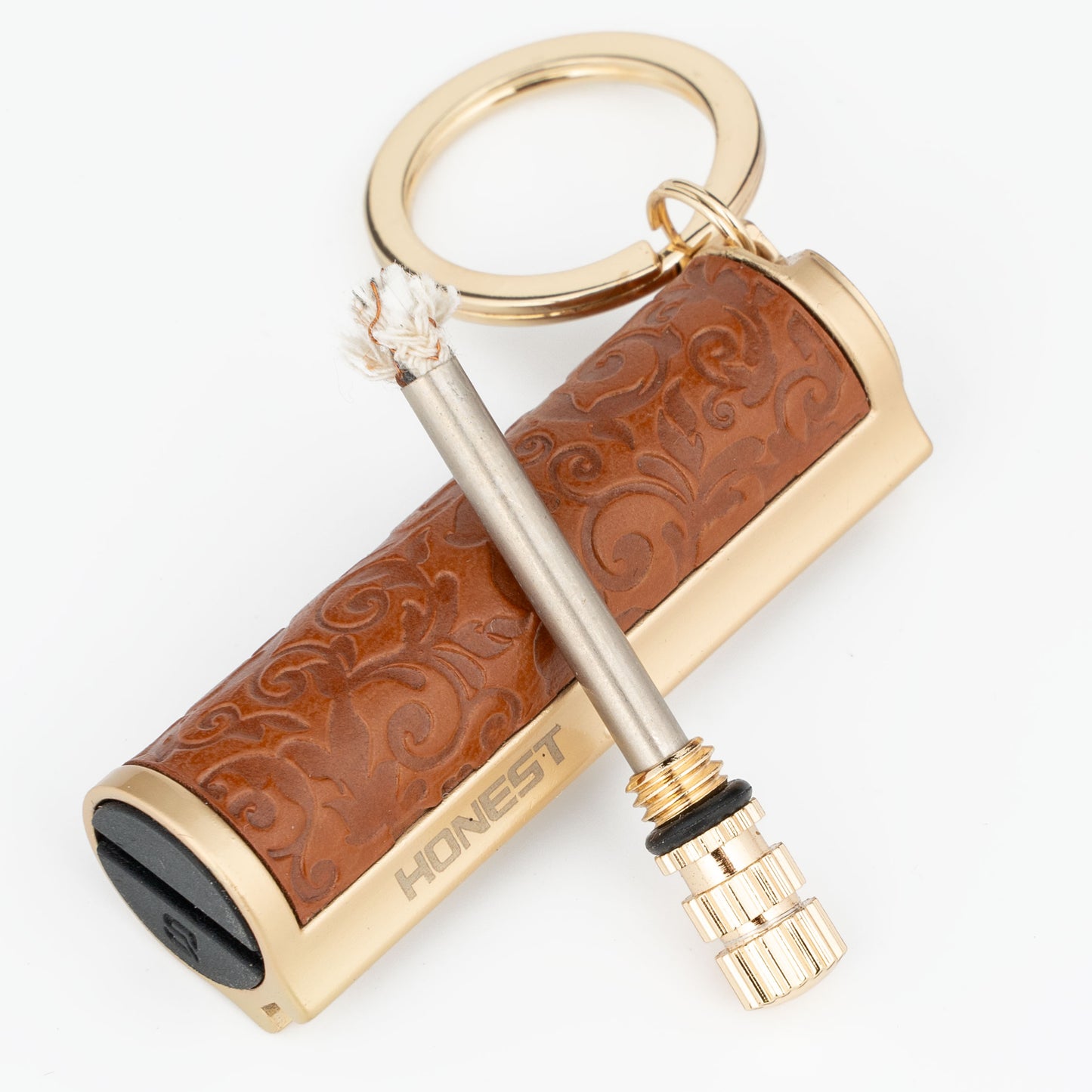 Kerosene Lighter Permanent Match Keychain Lighter Waterproof Matchstick Survival Flint Fire Starter