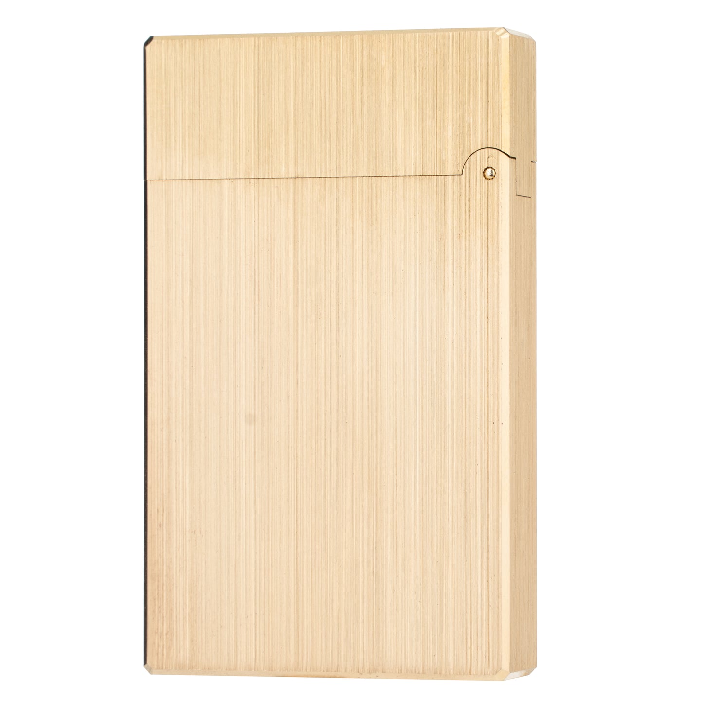 Classic Soft Flame Solid Brass Kerosene Lighter Side Wheel Lighter for Outdoor Camping Men's Gifts