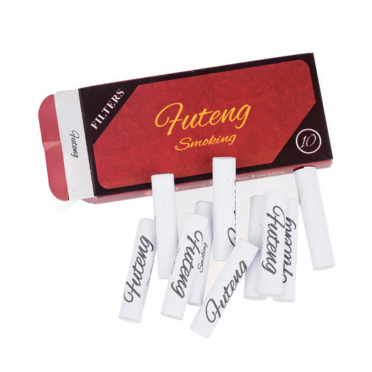 200pcs 9mm Activated Carbon Pipe Filters for Tobacco Pipe Cigarette Holder