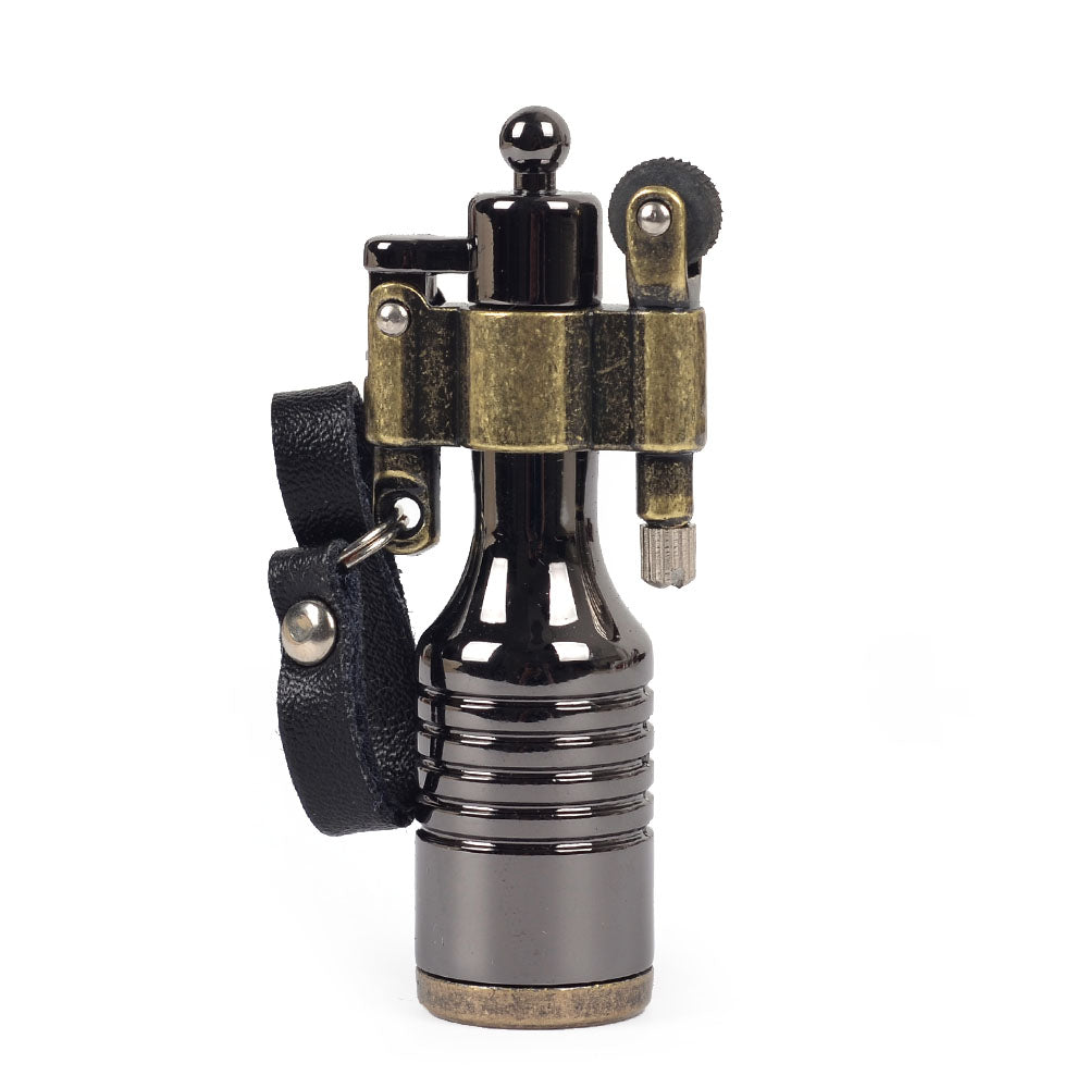 Metal Mini Portable Pocket Flint Wheel Kerosene Petrol Cigarette Lighter