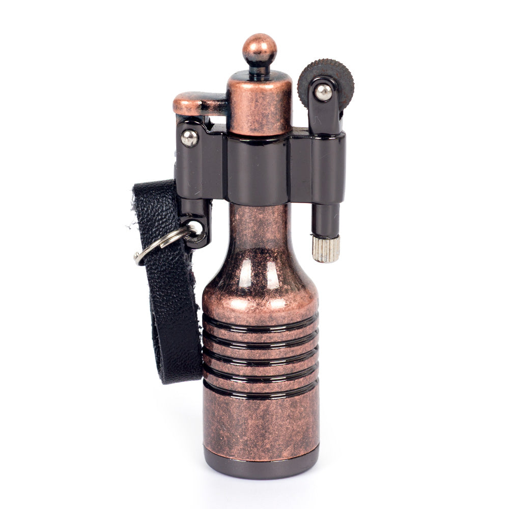 Metal Mini Portable Pocket Flint Wheel Kerosene Petrol Cigarette Lighter