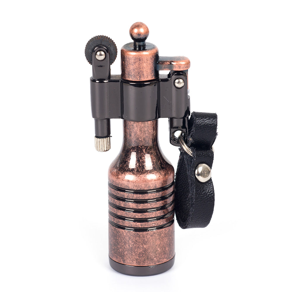 Metal Mini Portable Pocket Flint Wheel Kerosene Petrol Cigarette Lighter