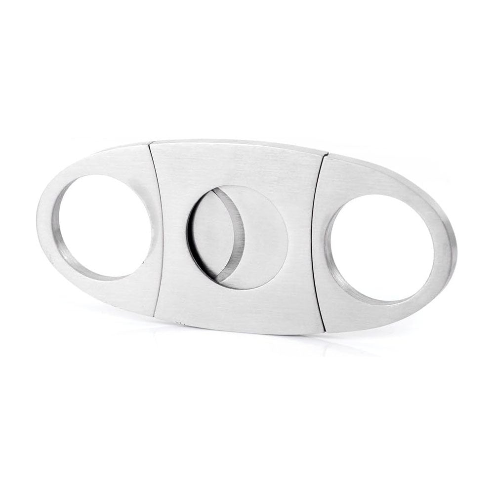 Classic Double Blade Stainless Steel Cigar Cutter Guillotine Scissors