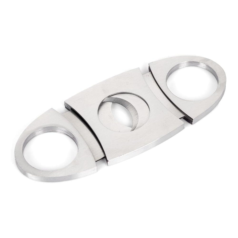 Classic Double Blade Stainless Steel Cigar Cutter Guillotine Scissors